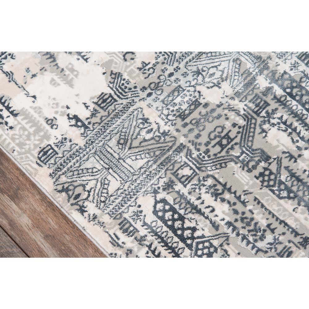 Traditional Rectangle Area Rug, Grey, 8'11" X 12'6"