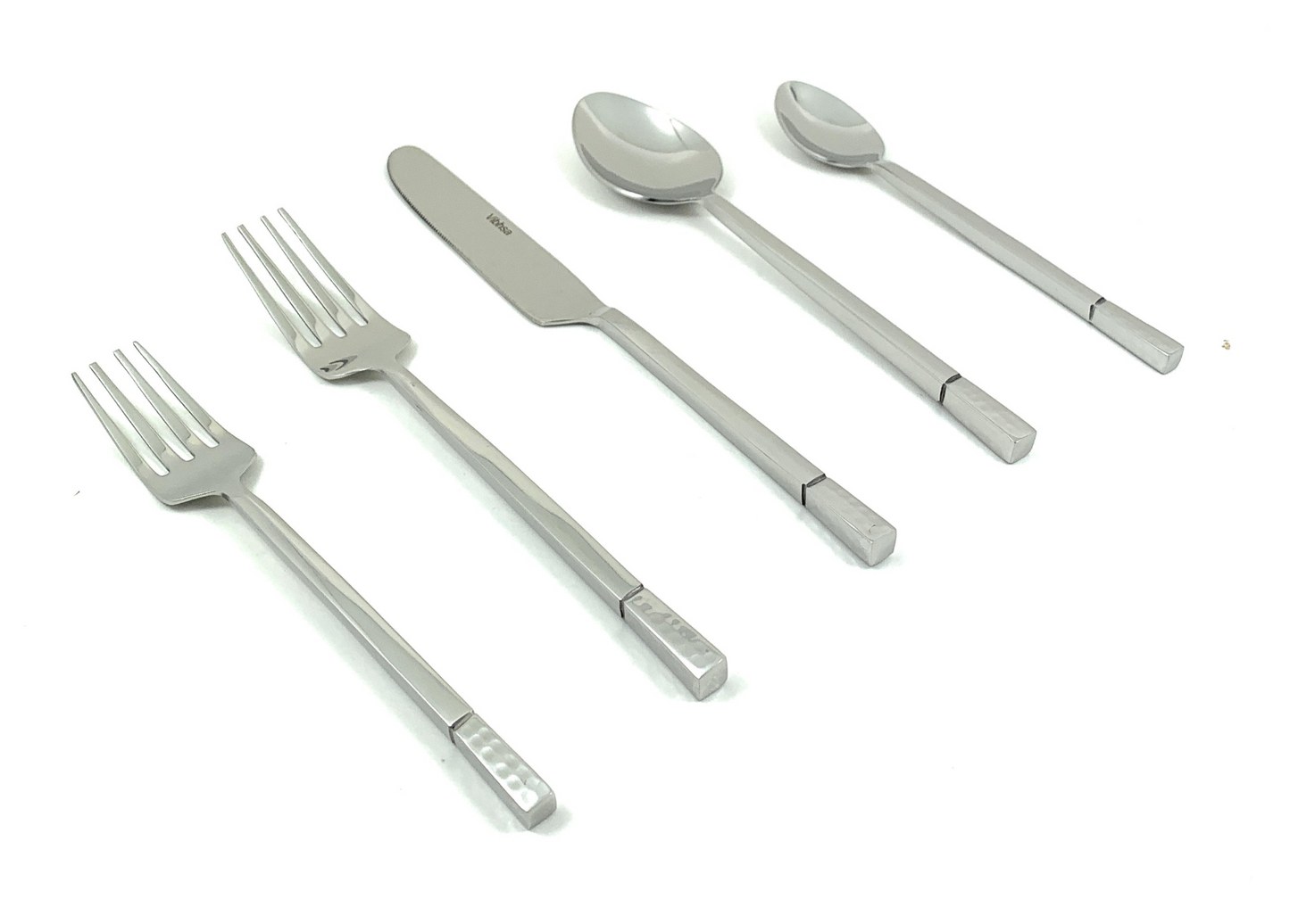 Flatware set of 20 Pieces Sliver Stainless Modern Design