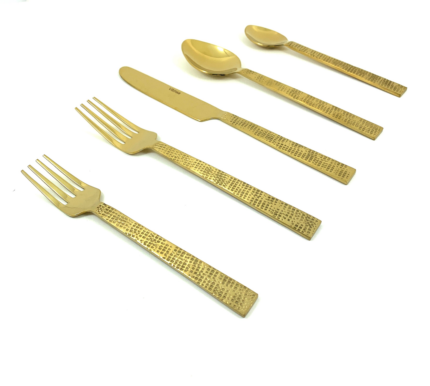 Flatware set of 20 Pieces Golden Egyptian Design